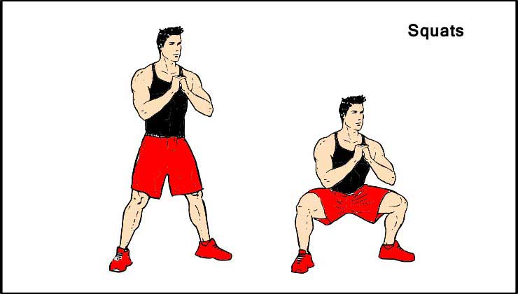 Squats Ghar Par Workout Tips