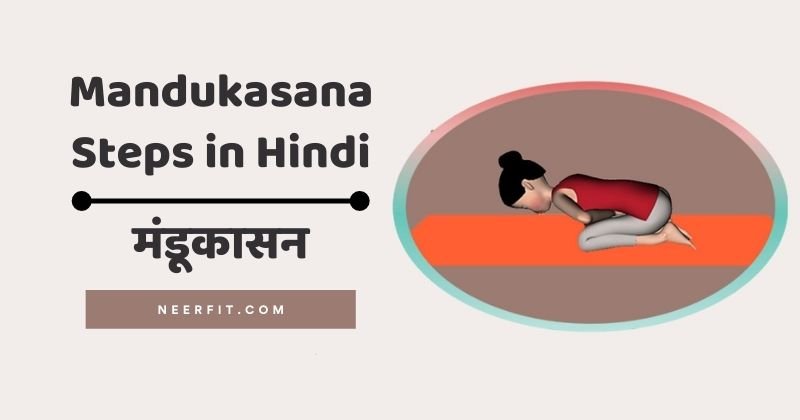 mandukasana steps In hindi