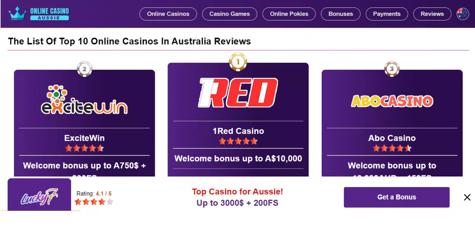australian online casino