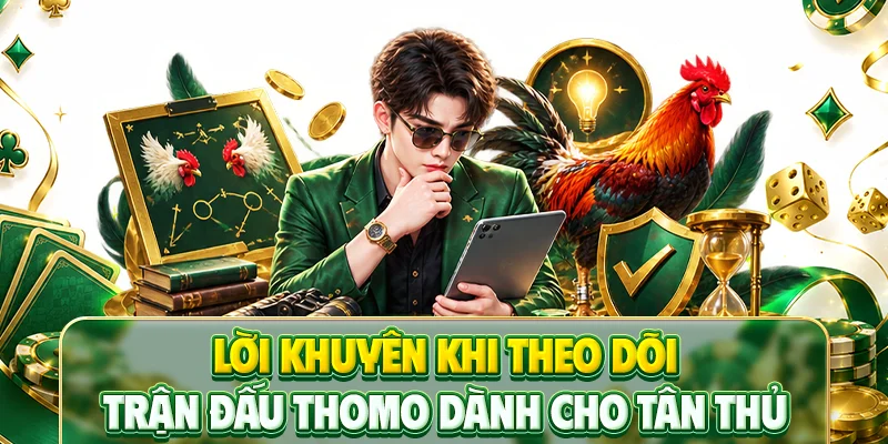 Lời khuyên khi theo dõi trận đấu Thomo dành cho tân thủ